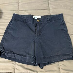 Old Navy Dark Blue Women's Bermudas